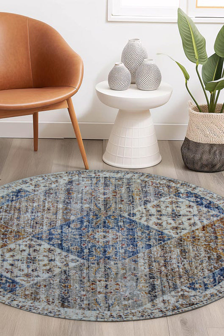 Turkish Modern Festival - 1 Rug - 3.9 x 4.1 FT - Superior Comfort, Modern Style Accent Rugs