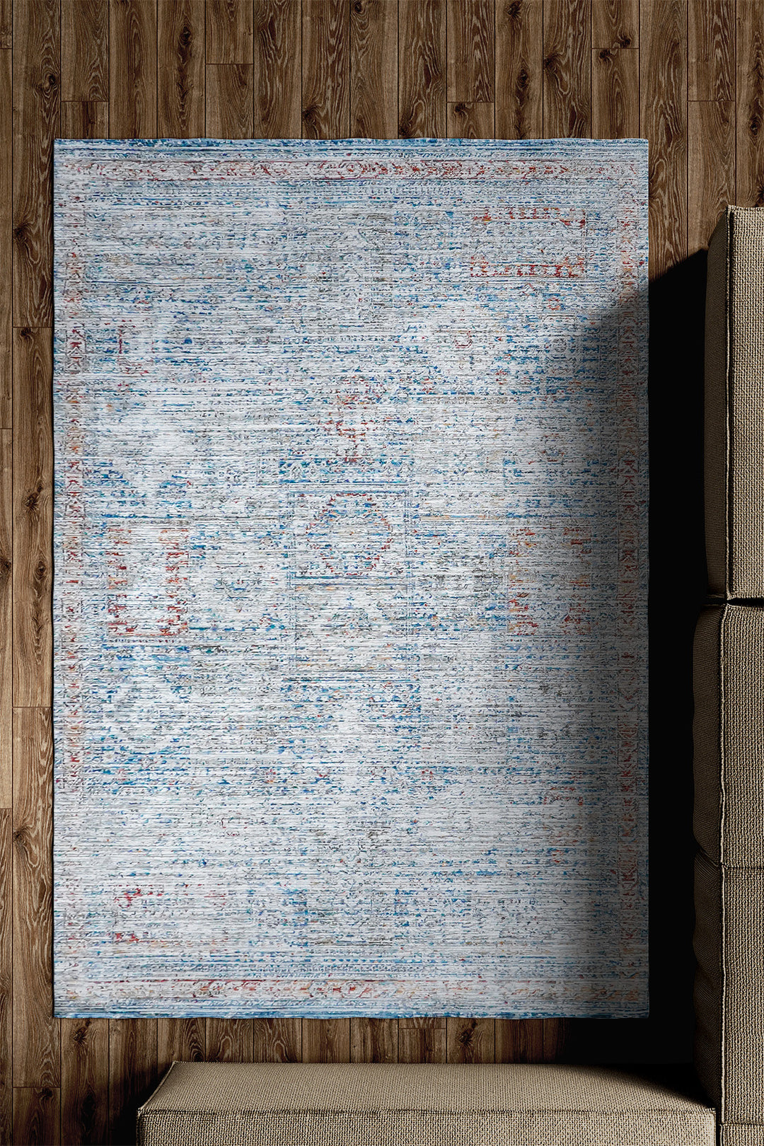 Turkish Modern <strong>Pena</strong> - 1 Rug - Beige