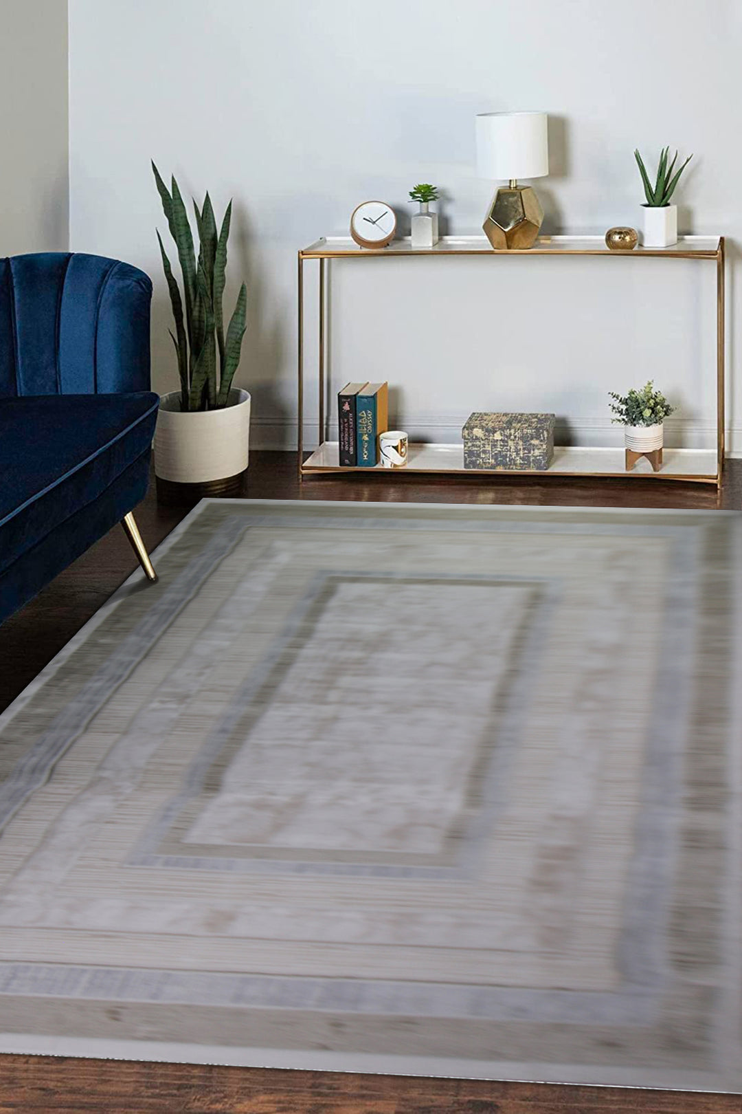 Turkish Modern <strong>Expression</strong> Rug - Beige
