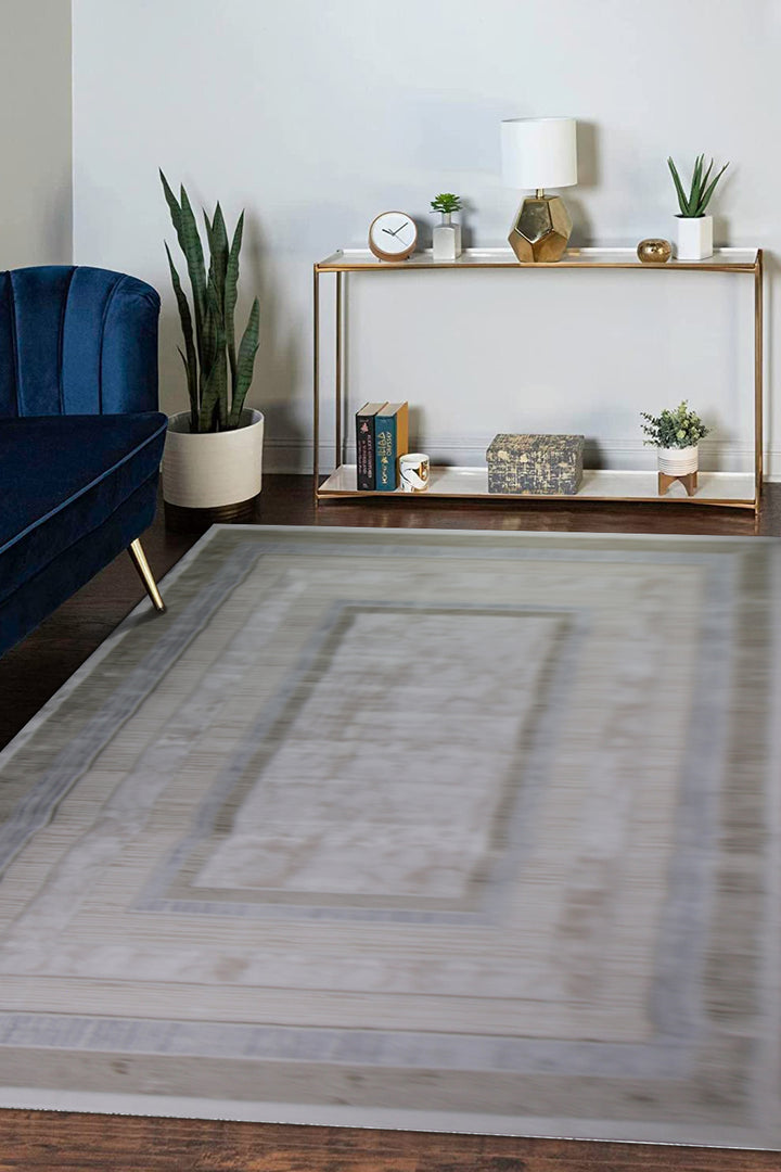 Turkish Modern <strong>Expression</strong> Rug - Beige