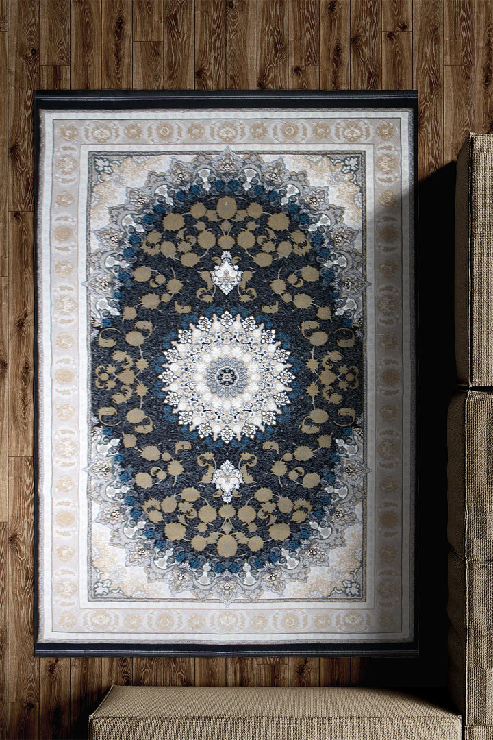 Iranian Premium Quality Farsh E Firozeh Rug - 4.9 x 7.4 FT - Unveiling the Elegance and Tradition of Authentic Persian Rugs