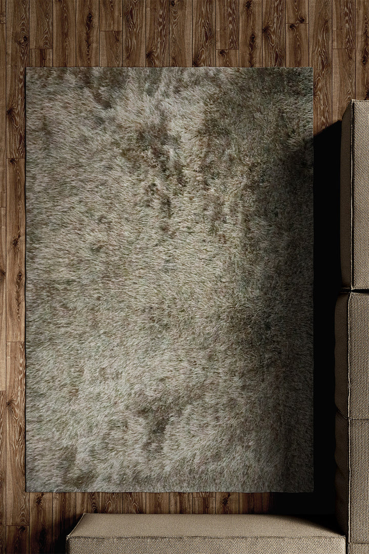 Turkish Plush and Soft  Heaven Shaggy Rug - Beige - 6.5 x 9.3 FT - Fluffy Furry Floor Decor Rug Heaven Shaggy