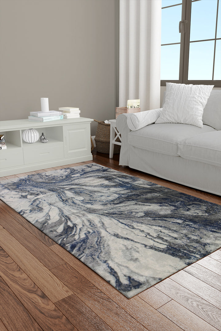 Turkish Modern <strong>Festival</strong> - 1 Rug - Cream Blue
