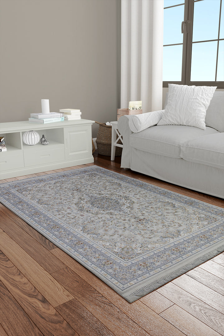 Iranian Premium Quality Authentic 1500 Rug  - 3.3 x 4.9 FT -  Resilient Construction for Long - Lasting Use