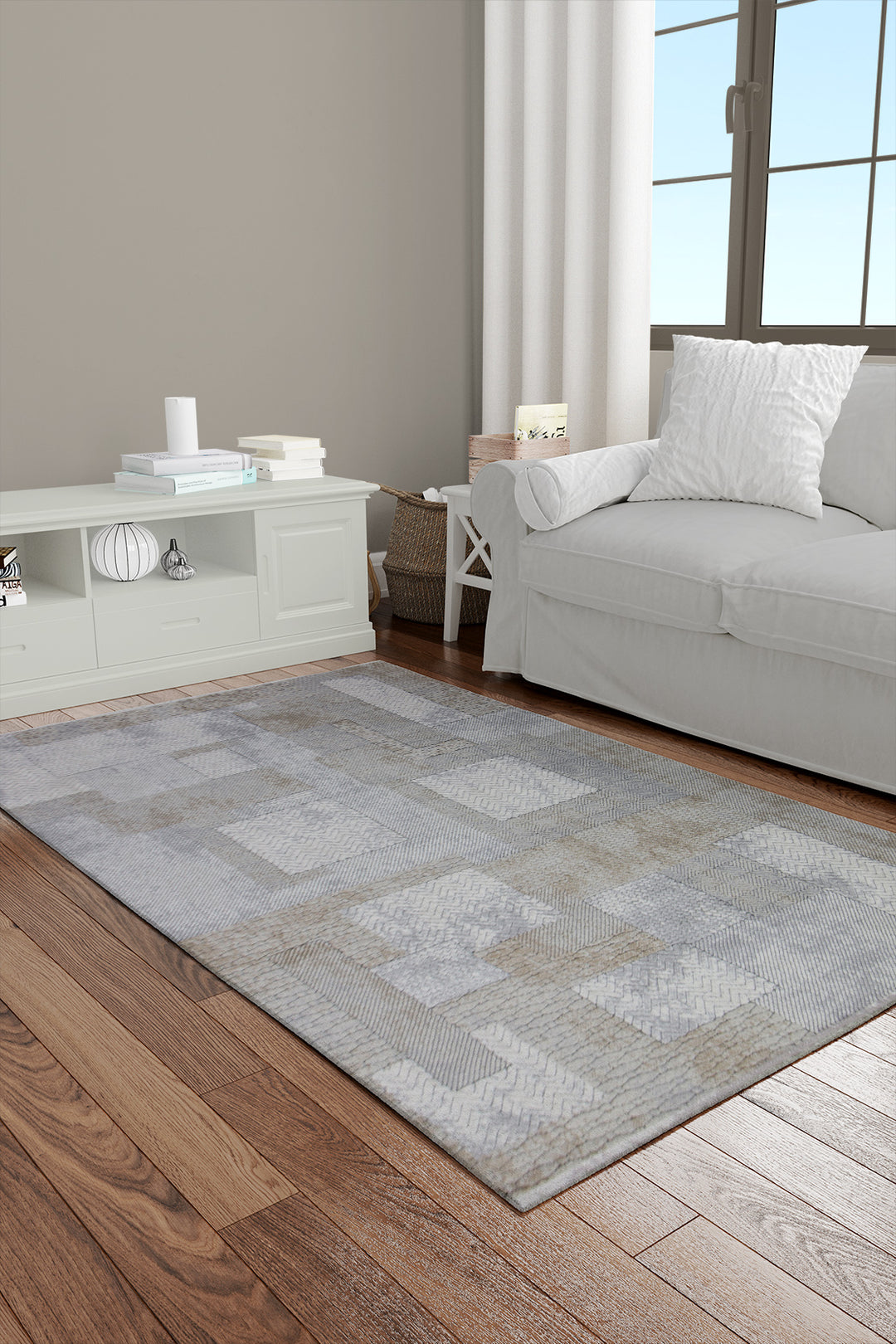Turkish Modern Athena Rug - 3.9 x 5.6 FT - Superior Comfort, Modern Style Accent Rugs
