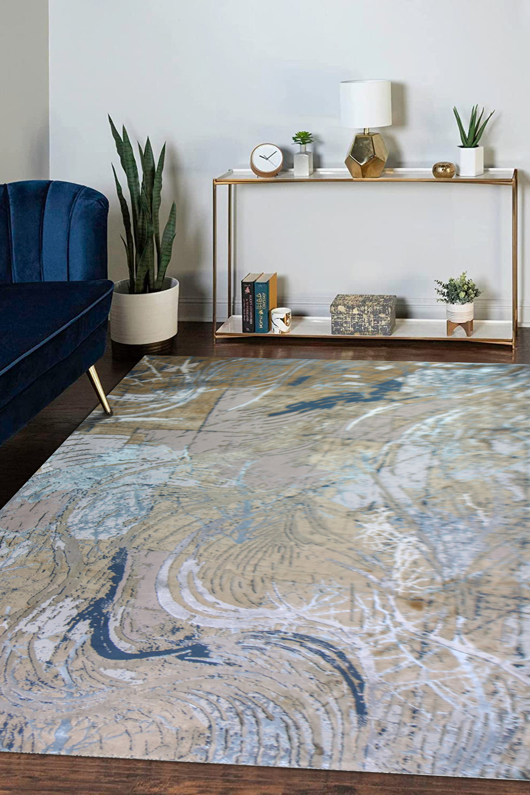 Turkish Modern <strong> Vk-Oasis</strong> Rug - Brown