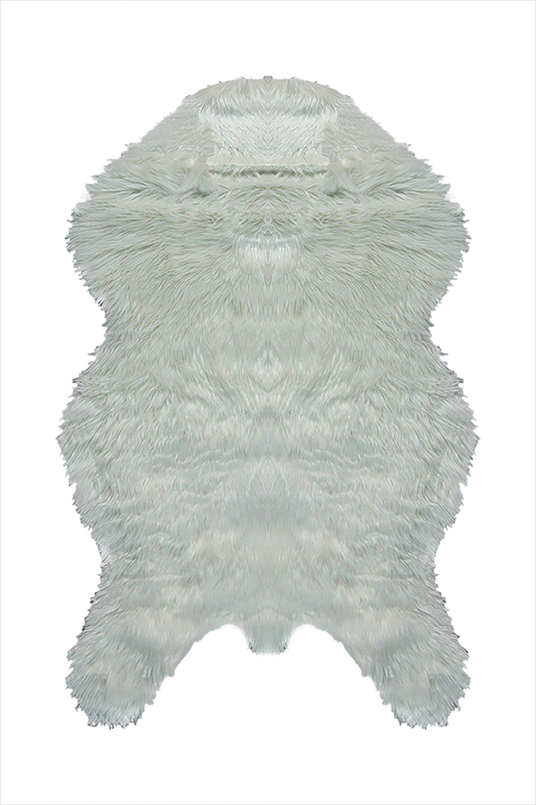 Wild Life (Sheep Fur) - 3.2 x 4.9 FT - White - Luxuriously Soft Fluffy Rug