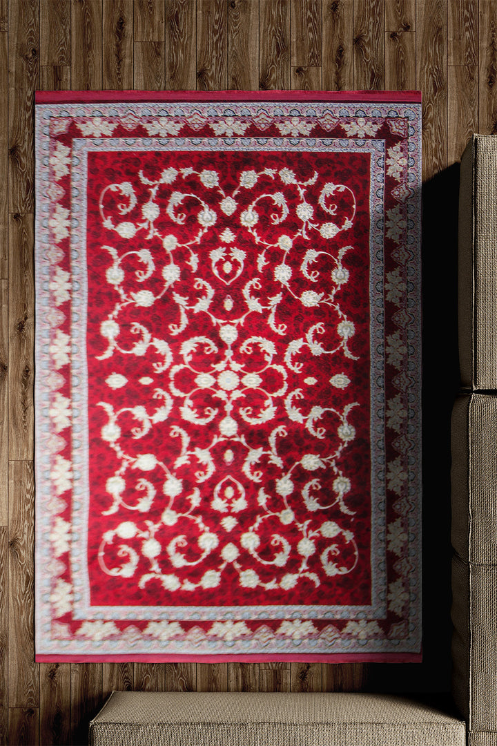 Premium Authentic Persian Rug 1200 Reeds - 4.9 x 7.4 FT - Elegant Luxury Carpet