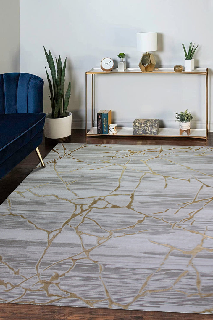 Turkish Modern Expression Rug - 6.6 x 9.5 FT - Superior Comfort, Modern Style Accent Rugs