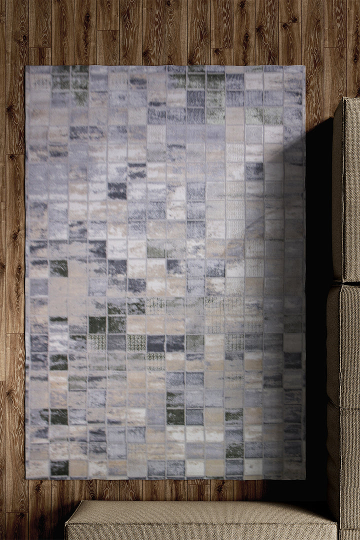 Turkish Modern Expression Rug - 4.9 x 7.4 FT - Superior Comfort, Modern Style Accent Rugs