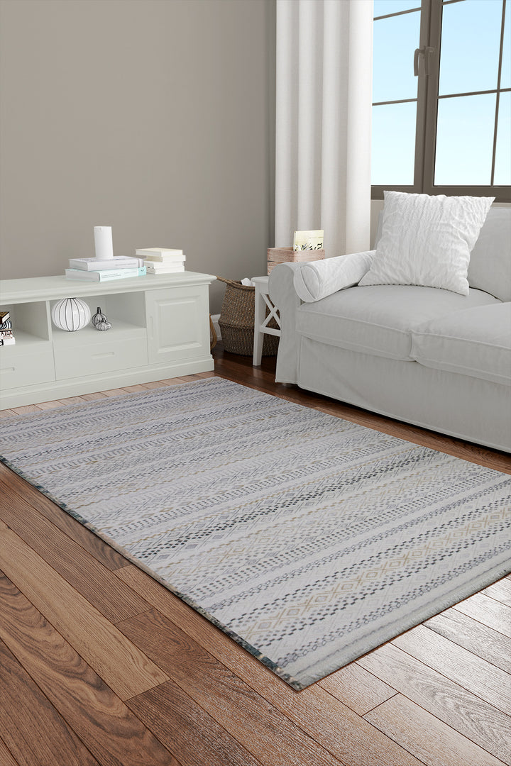 Turkish Modern Festival Acrylic Rug - 3.3 x 6.6 FT - Superior Comfort, Modern Style Accent Rugs
