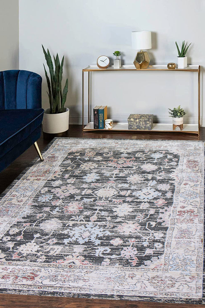 Premium Quality Turkish Antia Rug - 6.6 x 9.4 FT - Resilient Construction for Long-Lasting Use