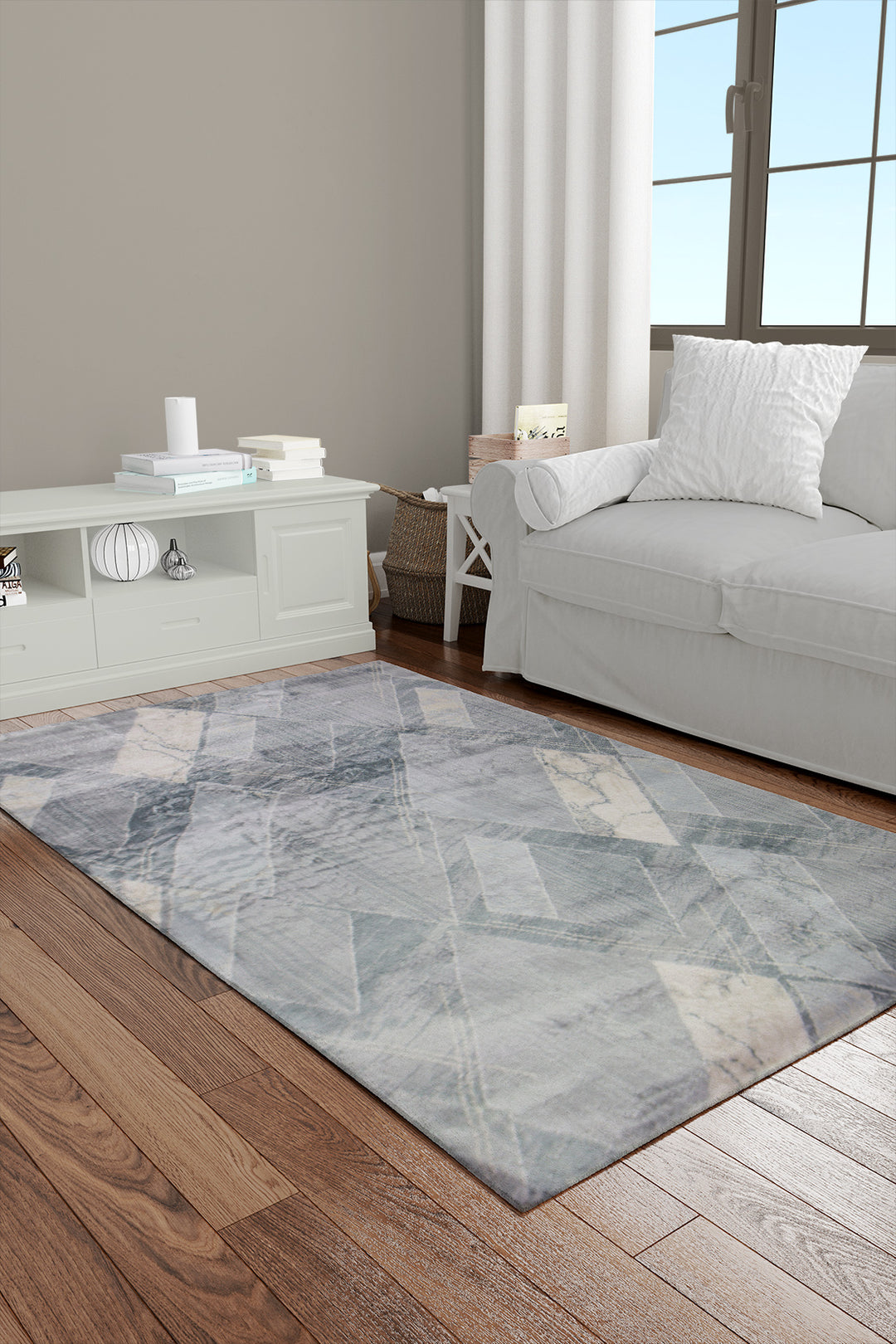 Turkish Modern Festival WD Rug - 3.9 x 5.6 FT - Luxurious Woven Masterpiece 50% Off!