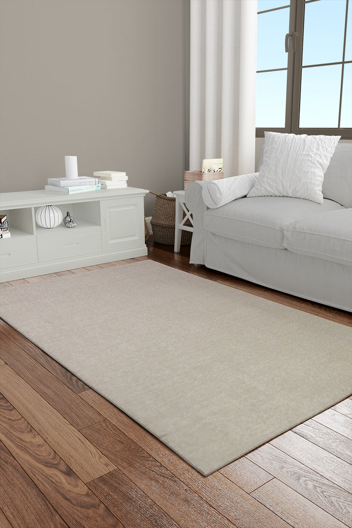 Berber Rug 9000 W12 (AB) 9016 LBEIGE - 4 x 6 FT - Soft, Durable, and Easy to Clean