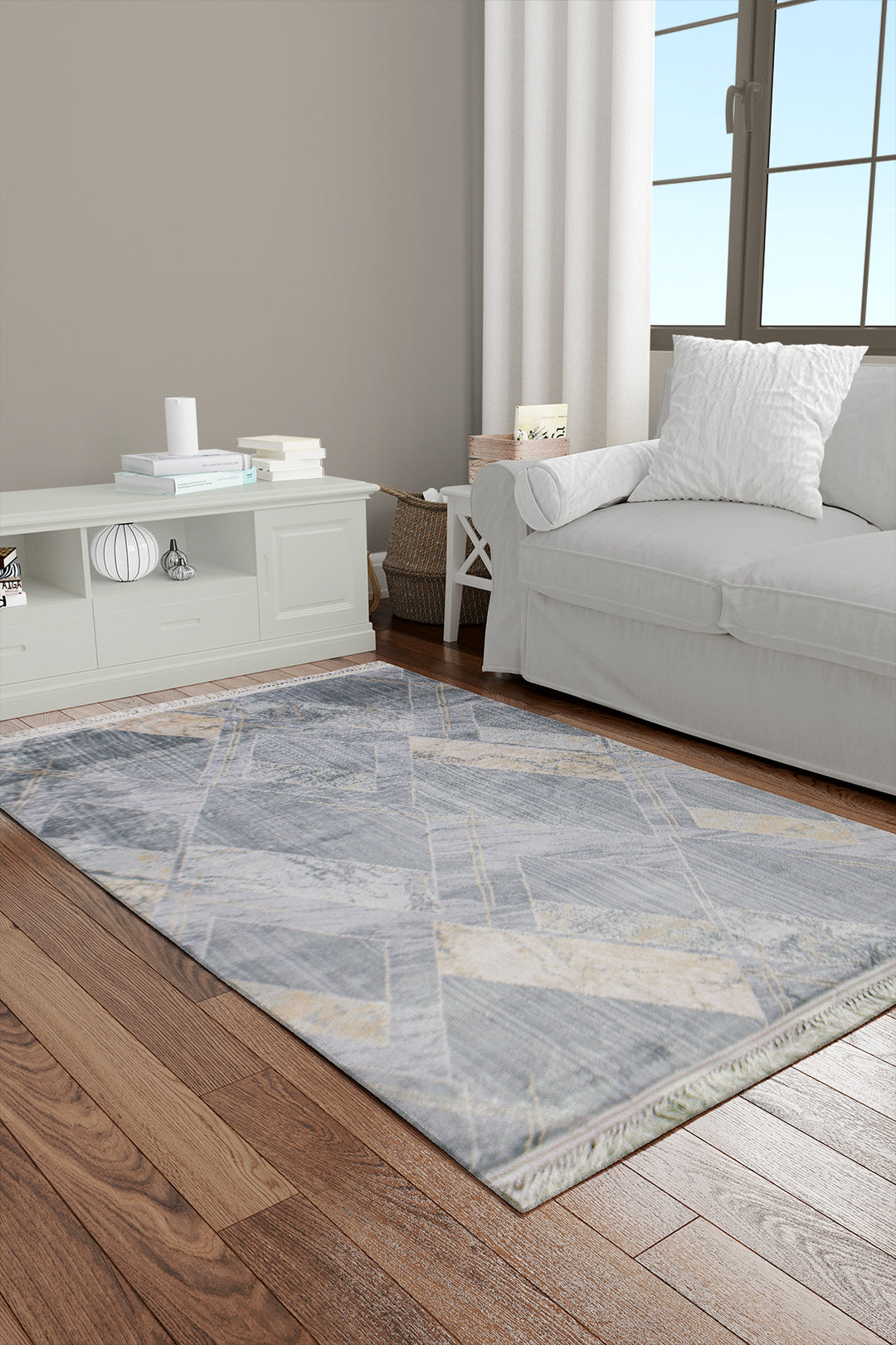 Turkish Modern Festival WD Rug - 3.9 x 5.6 FT - Luxurious Woven Masterpiece 50% Off!