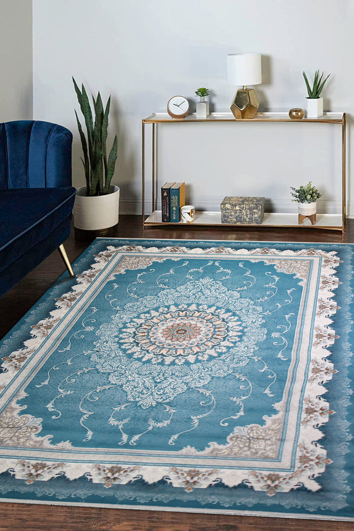 Iranian Premium Quality Farsh E Firozeh Rug - 8.2 x 11.5 FT - Unveiling the Elegance and Tradition of Authentic Persian Rugs