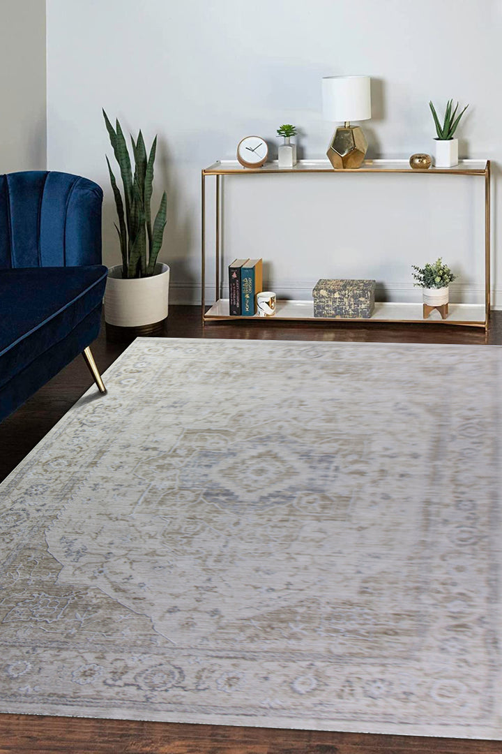 Turkish Modern <strong>Festival</strong> Plus Rug - Beige