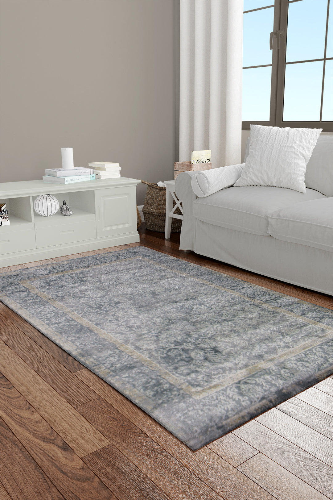 Turkish Modern Festival WD Rug - 3.9 x 5.6 FT - Luxurious Woven Masterpiece 50% Off!