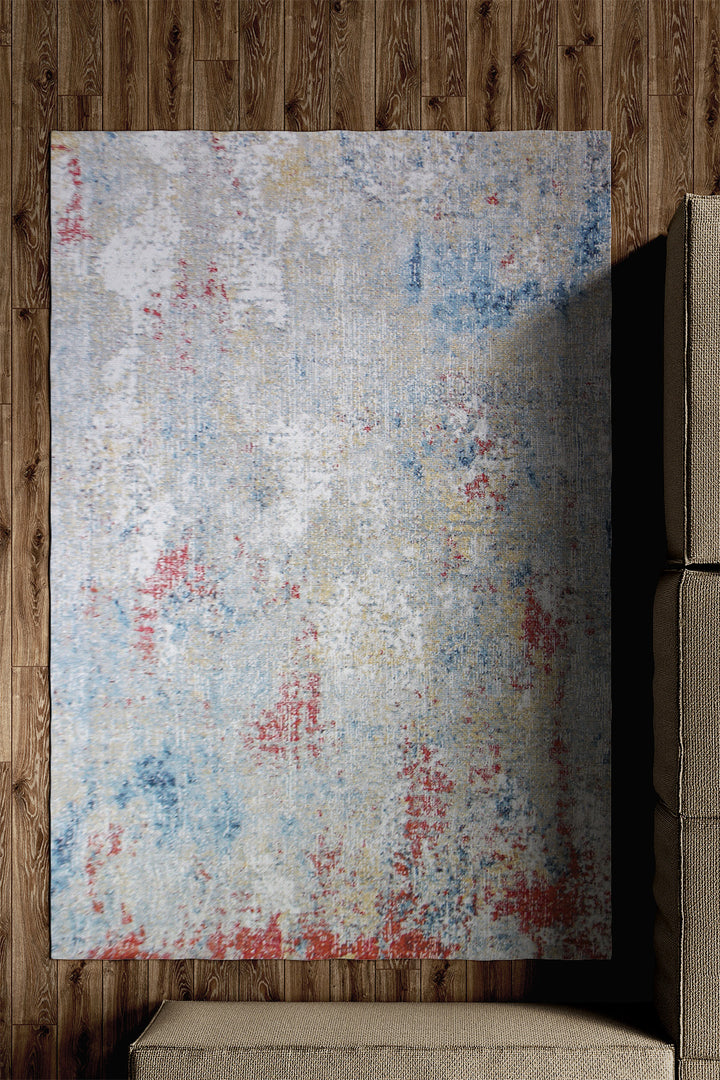 Turkish Modern Festival Vintage Rug - 4.9 x 7.4 FT - Superior Comfort, Modern Style Accent Rugs