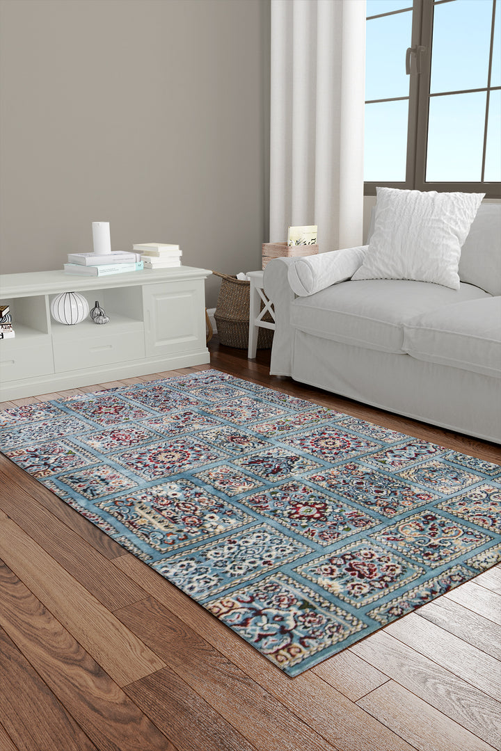 Crystal Rug - 3.3 x 5.5 FT - Soft, Durable, and Easy to Clean