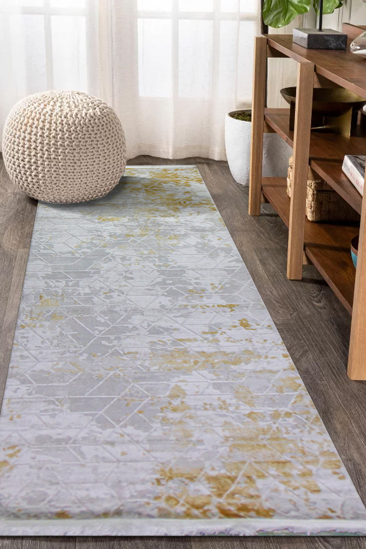 Turkish Modern Festival Acrylic Rug - 3.3 x 9.2 FT - Superior Comfort, Modern Style Accent Rugs