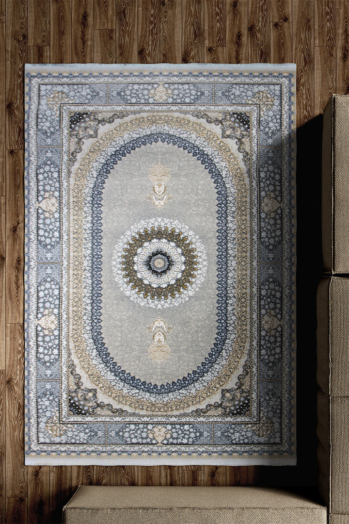 Iranian Premium Quality Farsh E Firozeh Rug - 4.9 x 7.4 FT - Unveiling the Elegance and Tradition of Authentic Persian Rugs