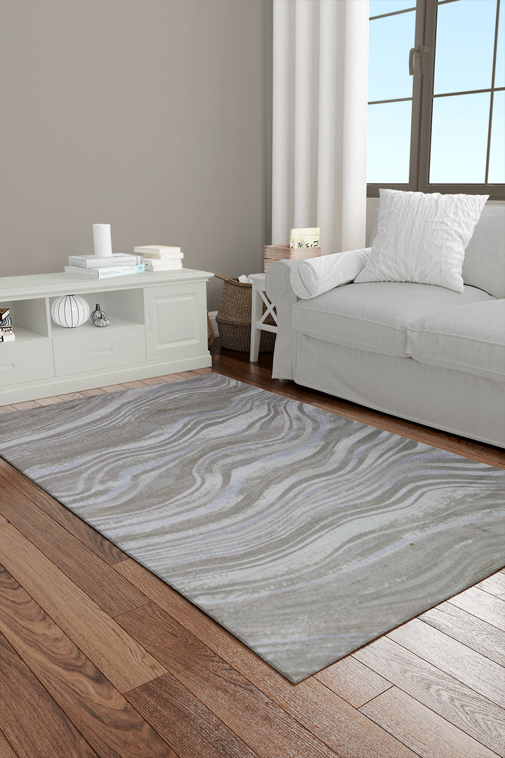 Turkish Modern Expression Rug - 4.1 x 5.6 FT - Superior Comfort, Modern Style Accent Rugs