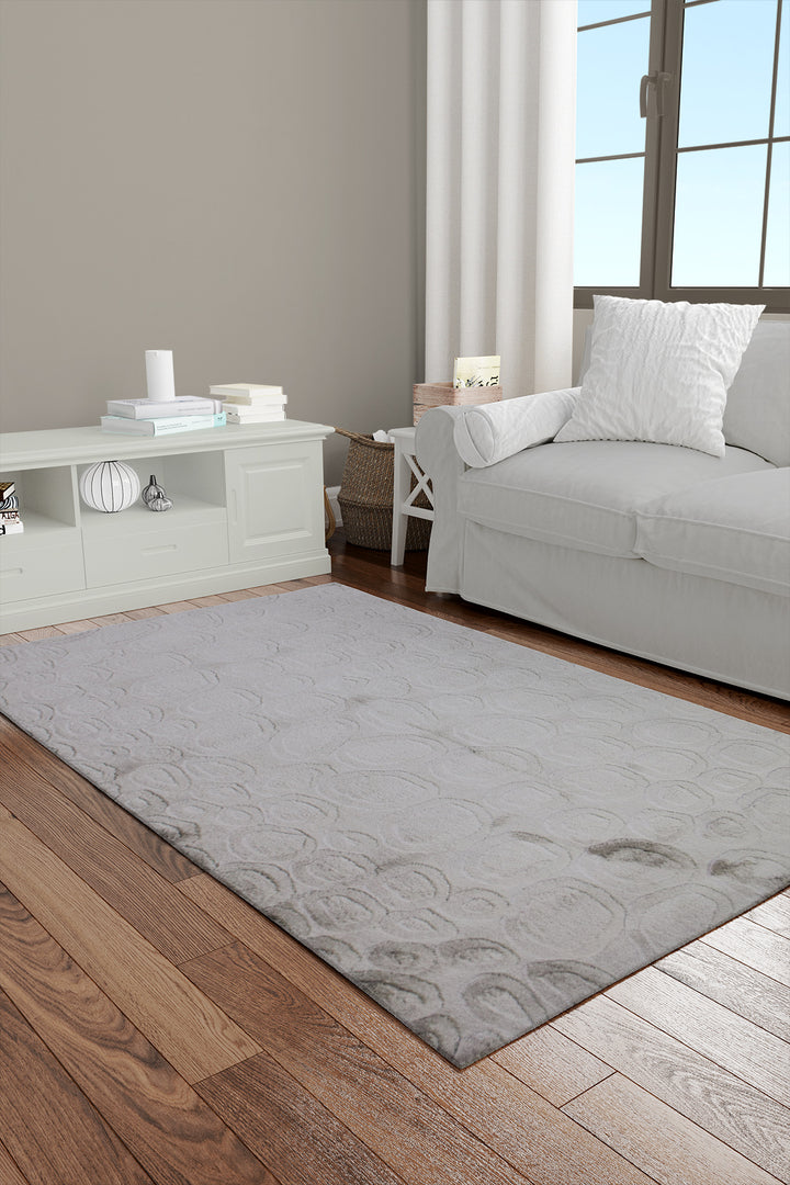 Turkish LAVENDER Rug - 3 x 4.9 FT - Fluffy and Durable Floor Rug