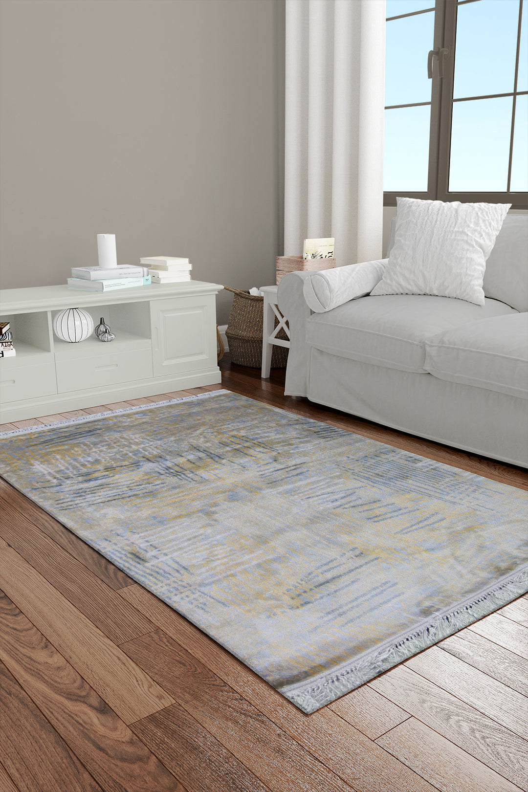 Turkish Modern Festival WD Rug - 3.9 x 5.6 FT - Luxurious Woven Masterpiece 50% Off!