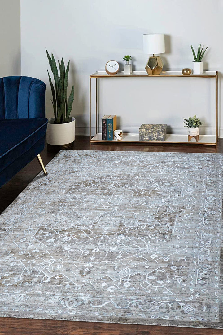 Turkish Modern <strong>Festival</strong> Plus Rug - Beige