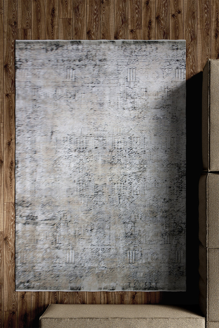 Turkish Modern Festival - 5.2 x 7.2 FT - Beige - Superior Comfort, Modern Style Accent Rugs