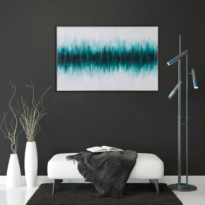 Hand Painted Textured, Acrylic Painting