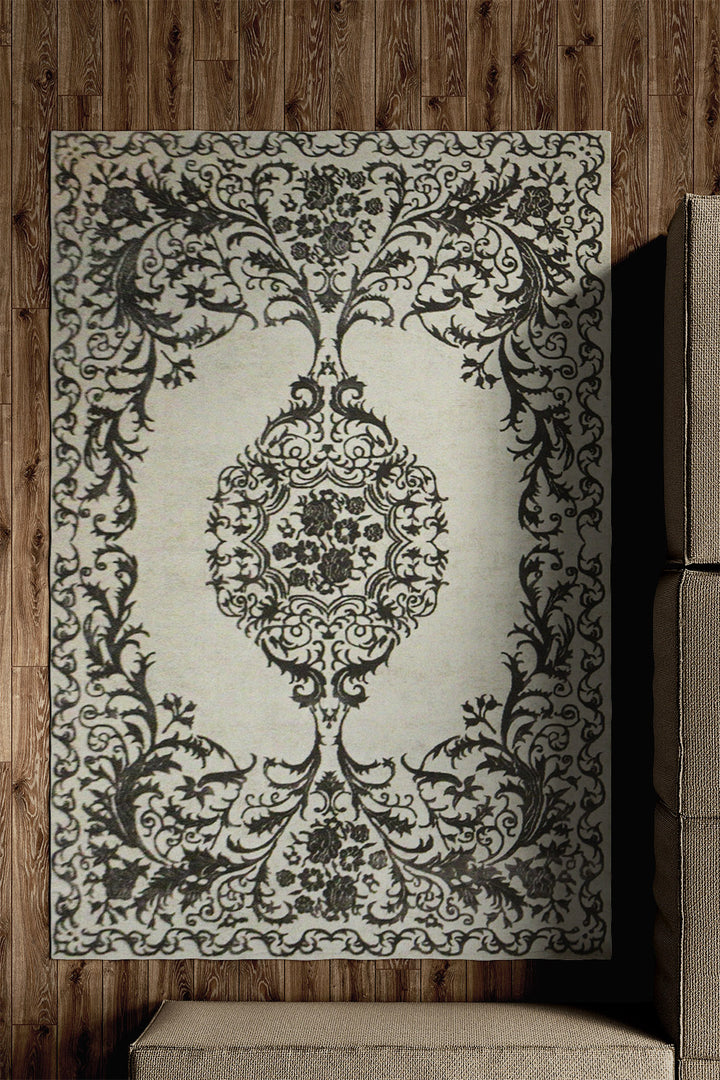 Turkish Modern  Festival WD Rug - Beige - 5.2 x 7.2 FT - Superior Comfort, Modern Style Accent Rug
