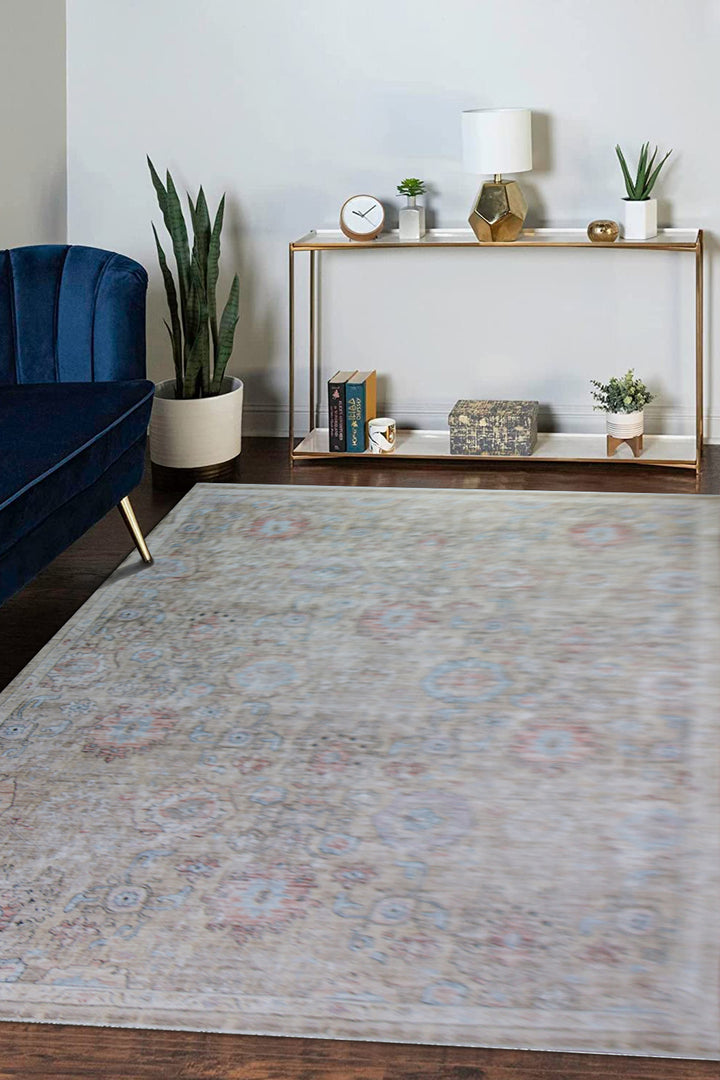 Premium Quality Turkish <strong>Antia</strong> Rug - Cream
