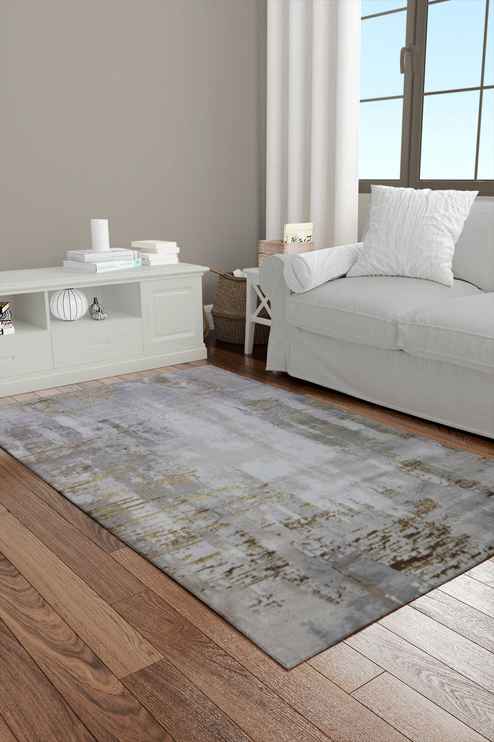 Turkish Modern Expression Rug - 4.1 x 5.6 FT - Superior Comfort, Modern Style Accent Rugs