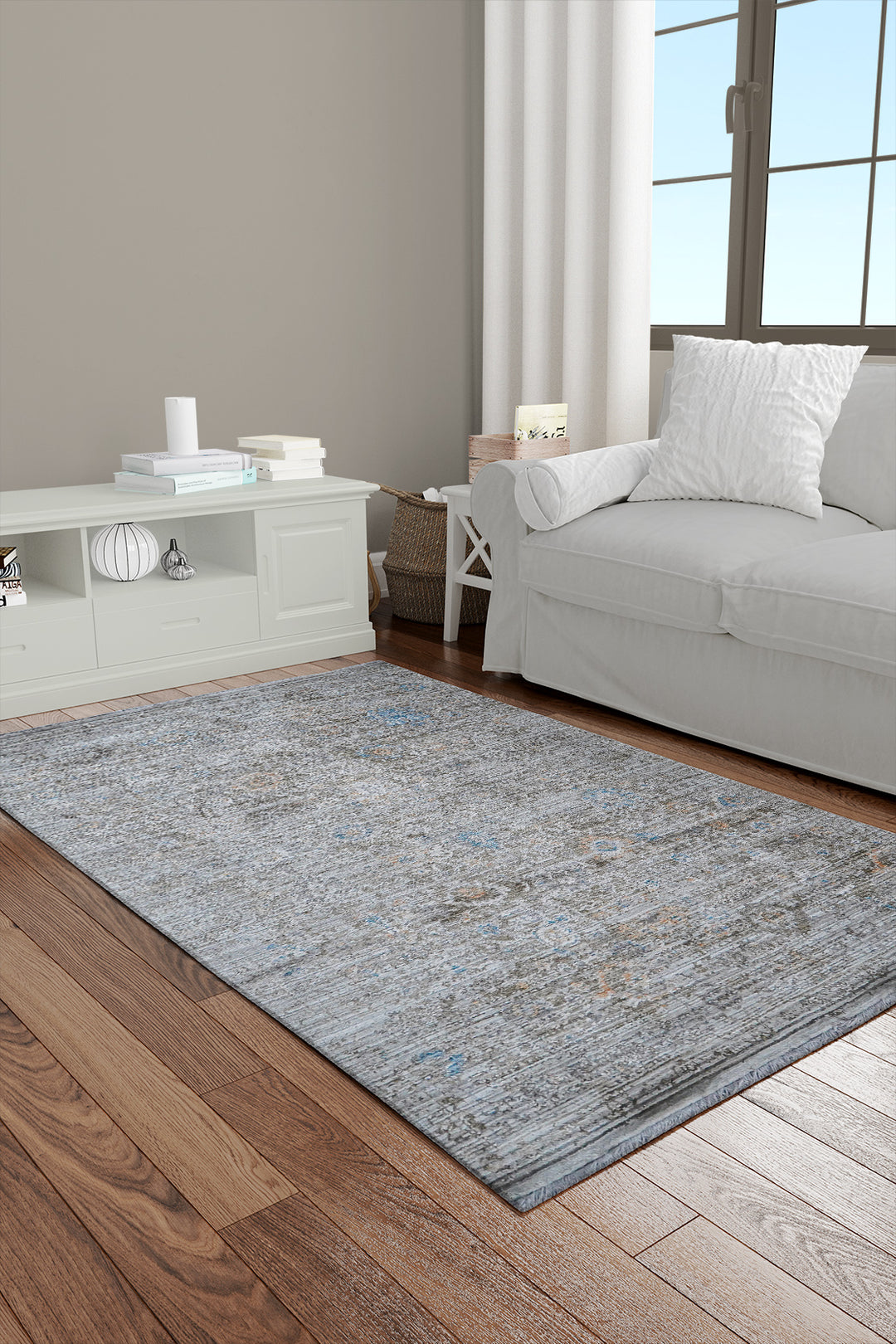 Turkish Modern <strong>Pena</strong> - 1 Rug - Green