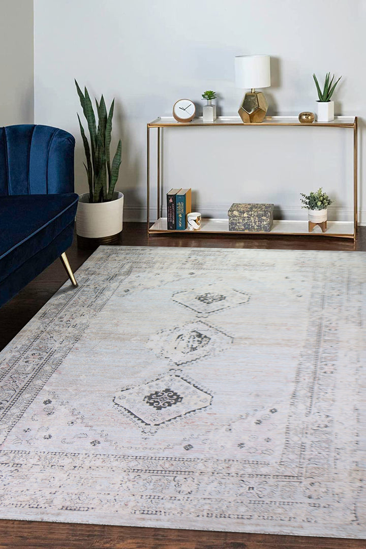 Premium Quality Turkish Antia Rug - 7.9 x 10.5 FT - Resilient Construction for Long-Lasting Use