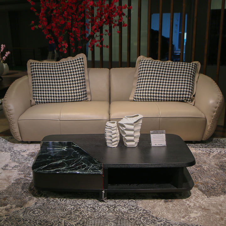 4-S full LEATHER Sofa