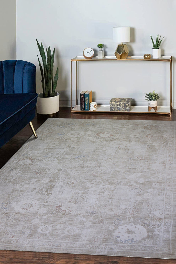 <p>Turkish Modern <strong>Opera Rug</strong>  - Beige - 6.5 x 9.8 FT</p>