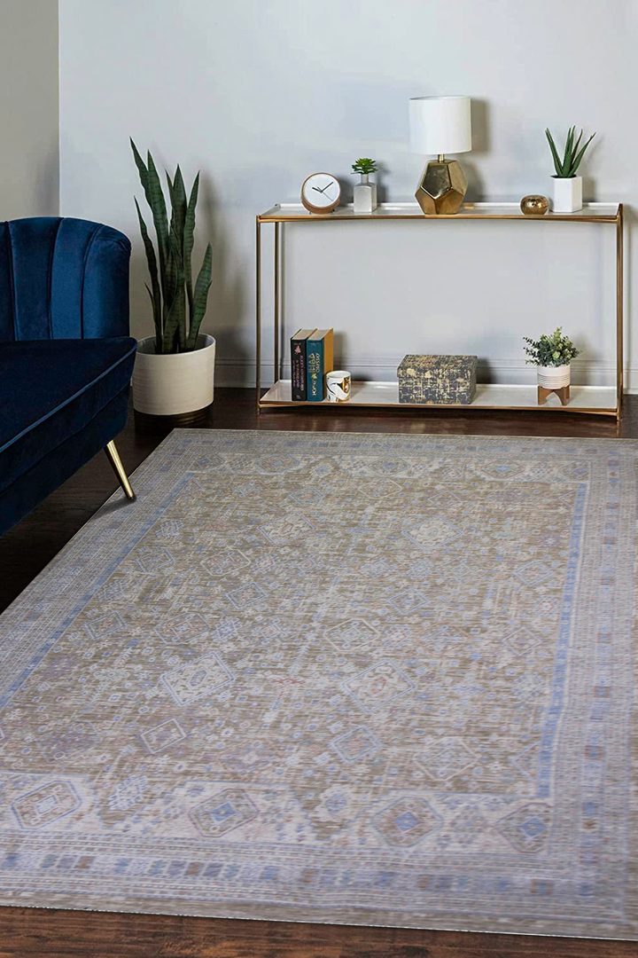 <p>Turkish Modern <strong>Opera Rug</strong>  - Beige - 6.5 x 9.8 FT</p>