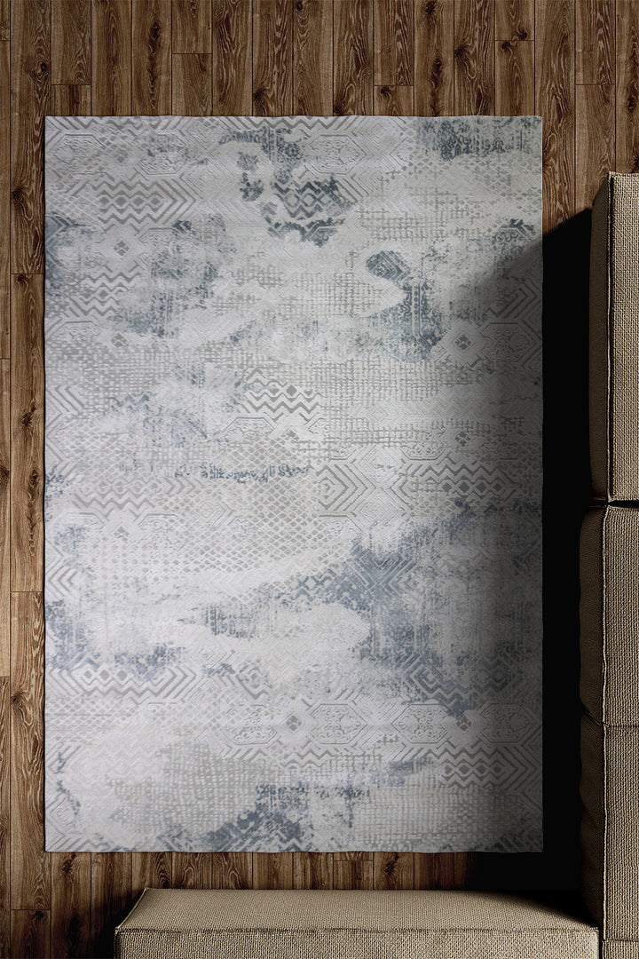 Turkish Modern Festival 1 Rug - 5.2 x 7.5 Ft - Gray - Superior Comfort, Modern Style Accent Rugs