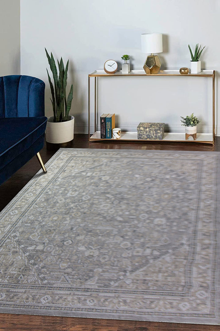 Turkish Modern <strong>Festival</strong> Plus Rug - Gray