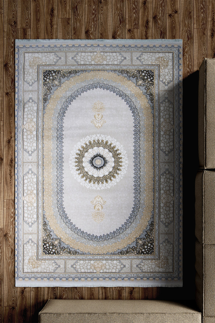 Iranian Premium Quality Farsh E Firozeh Rug - 4.9 x 7.4 FT - Unveiling the Elegance and Tradition of Authentic Persian Rugs