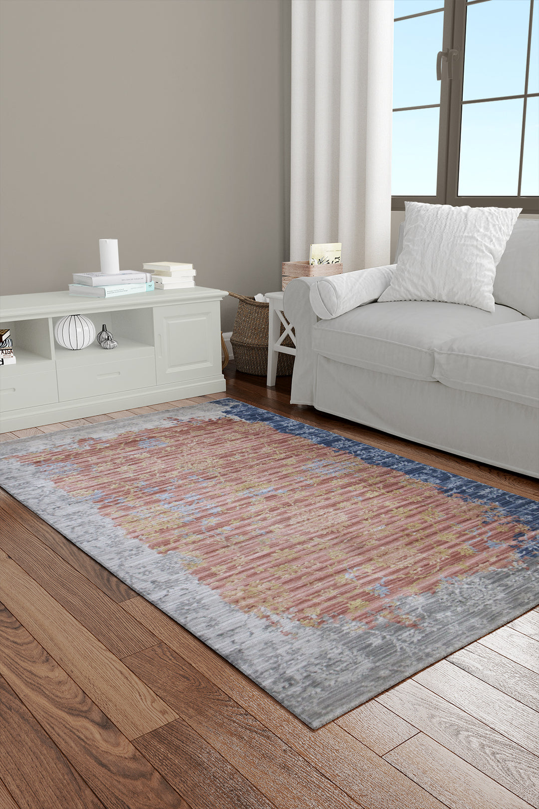 Turkish Modern Tokyo- 3.3 x 5.9 FT - Brown - Elegant Design | 50% OFF Sale!