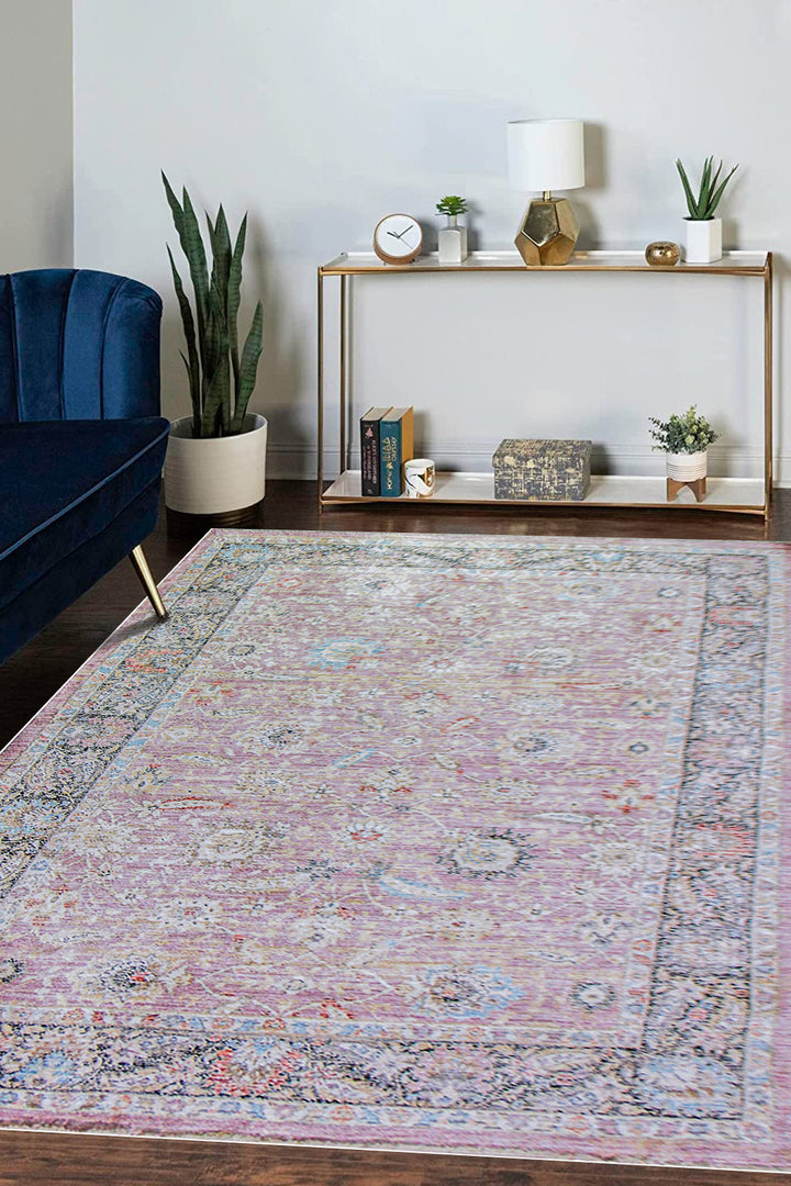 Premium Quality Turkish Antia Rug - 6.6 x 9.4 FT - Resilient Construction for Long-Lasting Use