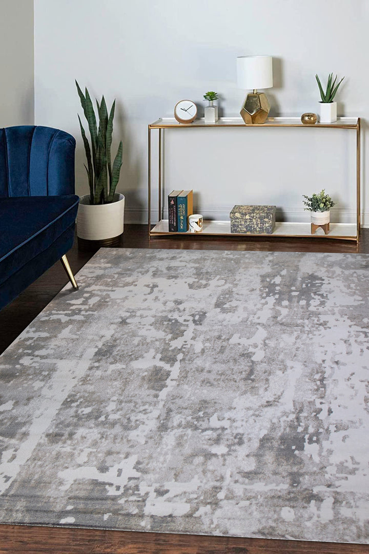 Turkish Modern Festival - 7.9 x 10.2 FT - Cream- Superior Comfort, Modern Style Accent Rugs