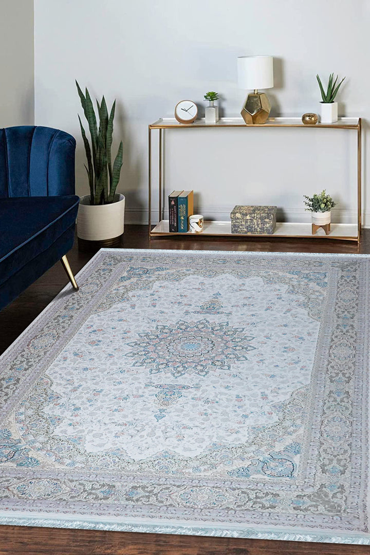 Premium <strong>Authentic</strong> Persian Rug 1500 Reeds - Cream