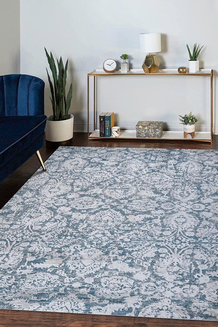 Turkish Modern <strong>Festival</strong> Plus Rug - Blue