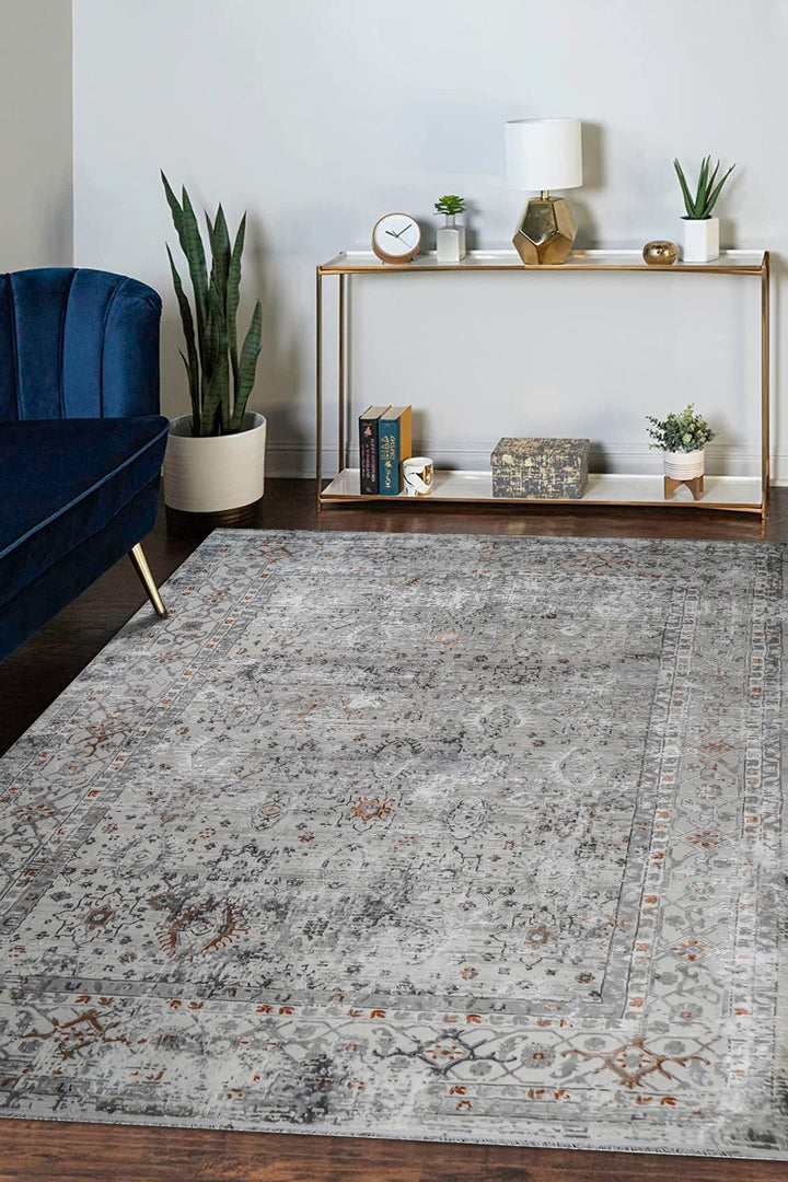 Turkish Modern Amber Rug - Cream