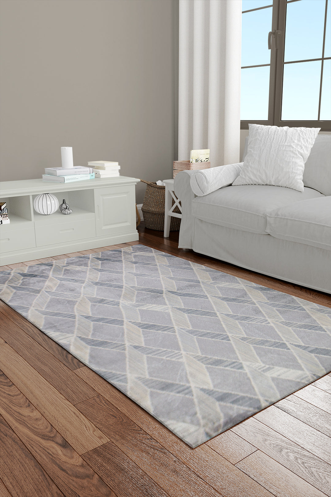 Turkish Modern Festival WD Rug - 3.9 x 5.6 FT - Luxurious Woven Masterpiece 50% Off!